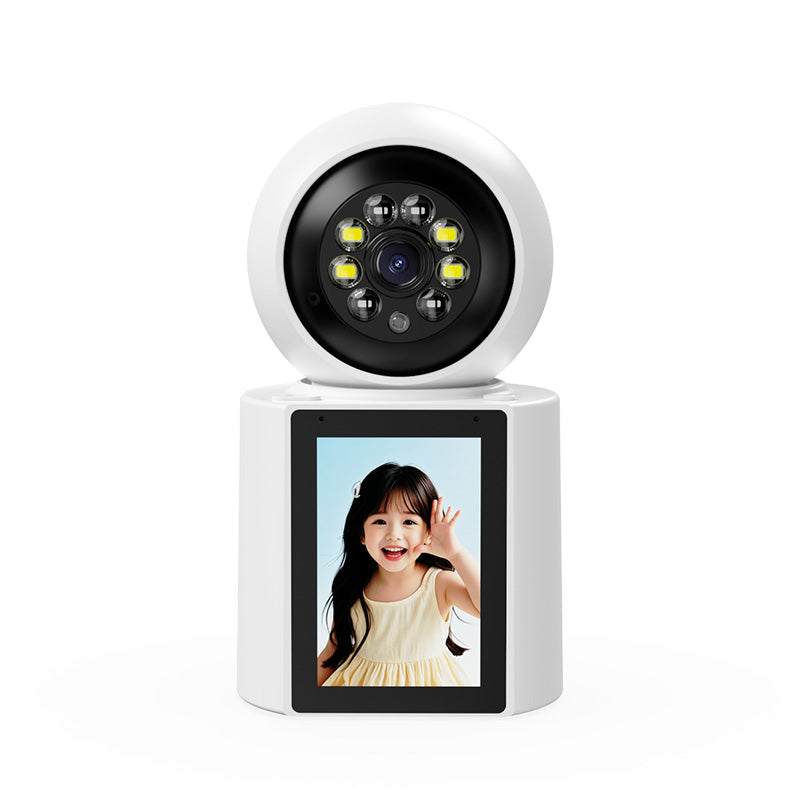 1080P WIFI Wireless Surveillance De Camera Indoor Home PTZ IP Dome Night Vision Security Baby Monitor Camera with Screen
