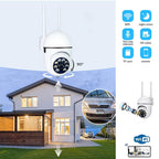 Indoor Network Camera Dual Antenna Smart PTZ Wireless IP Camera Night Vision Wifi 1080P Home Security Camera De Surveillance