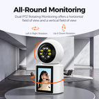 1080P WIFI Wireless Surveillance De Camera Indoor Home PTZ IP Dome Night Vision Security Baby Monitor Camera with Screen
