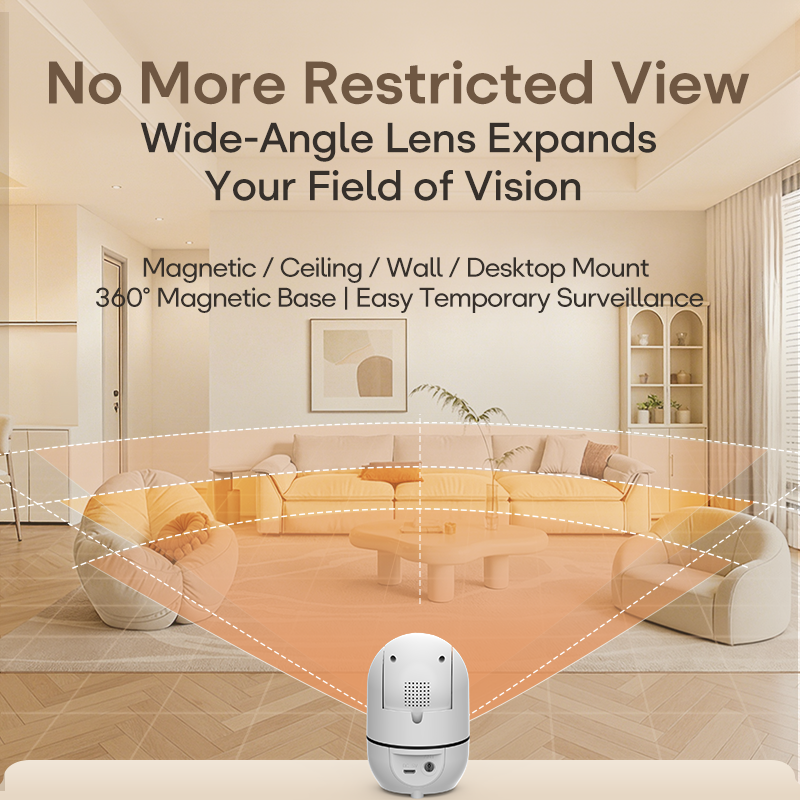 1080P Security IP Camera Baby Monitor Indoor Wireless 360 Degree Wireless Wifi Network Camera Night Vision Home Baby Camera