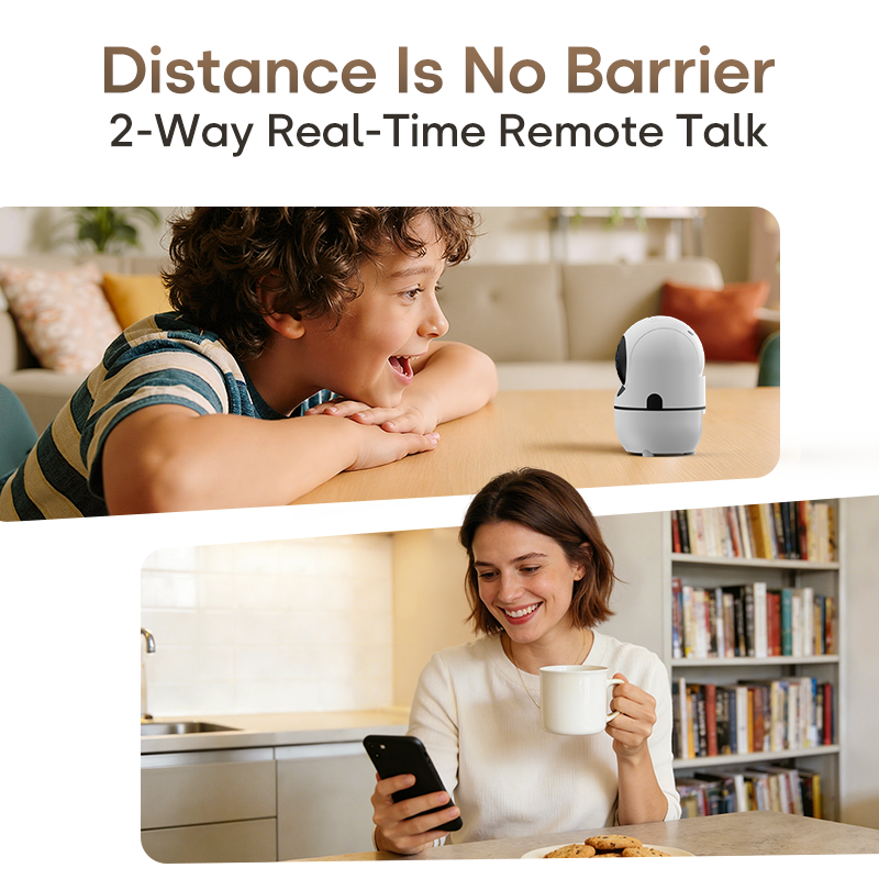 1080P Security IP Camera Baby Monitor Indoor Wireless 360 Degree Wireless Wifi Network Camera Night Vision Home Baby Camera